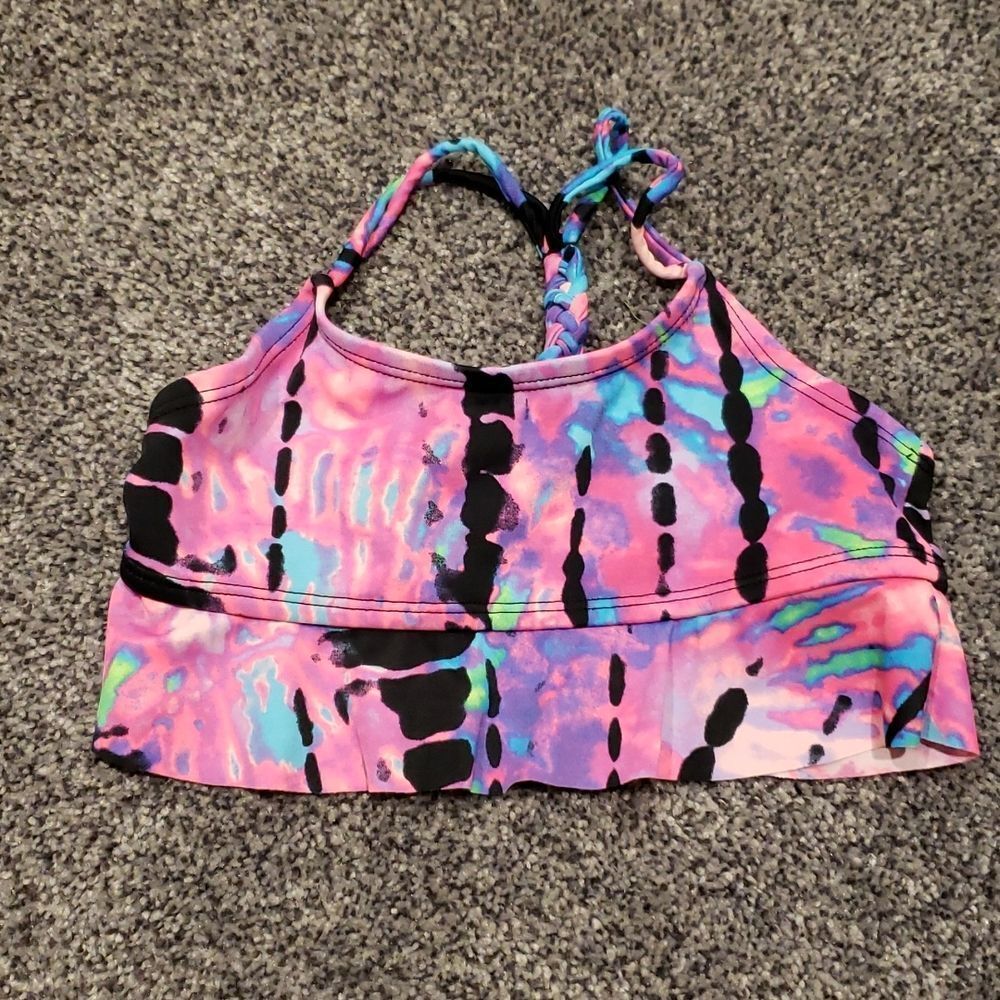 5/$25- Justice Size 6 Swim Top